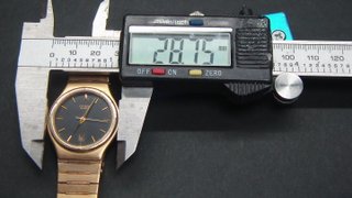 Citizen ref. 2810A Orologio Quarzo Oro Nero