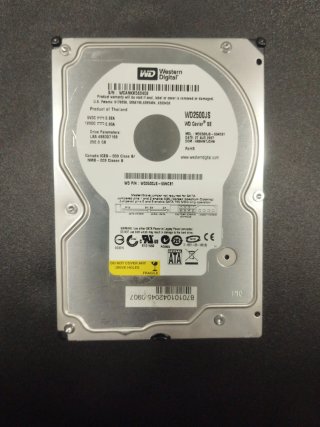 Disco duro HDD WD 250 GB SATA 3,5"