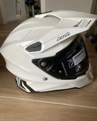 Casco Airoh Commander Blanco Talla L