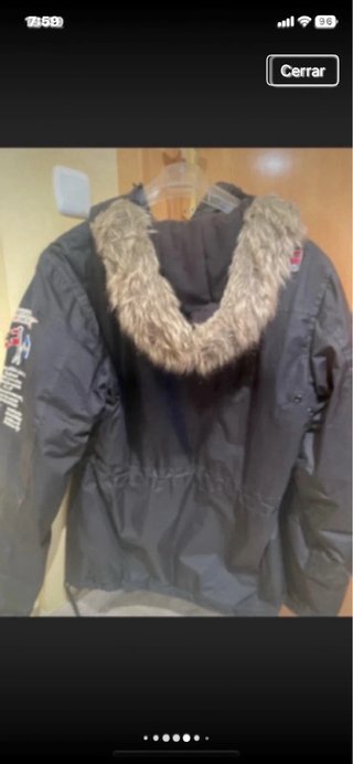 Chaqueta Geographical Norway  XL Negro/Verde