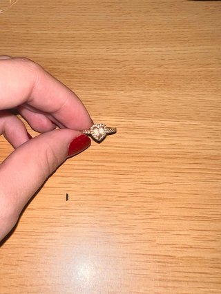 Anillo Corazón Pandora Oro Rosa Talla 52