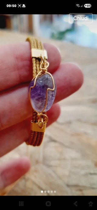 Bracciale con Ametista