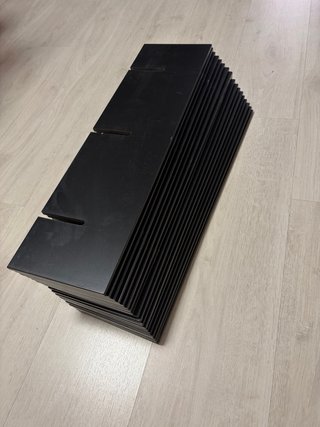 Estantería Udden Ikea Negra