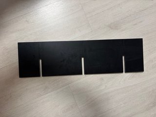 Estantería Udden Ikea Negra