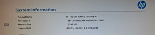HP ProDesk Intel Core i5-12500