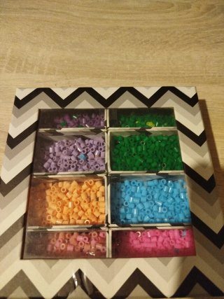 Hama Beads  con Caja Organizadora
