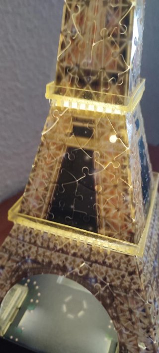 Puzzle 3D Torre Eiffel con Luz LED Night Edition