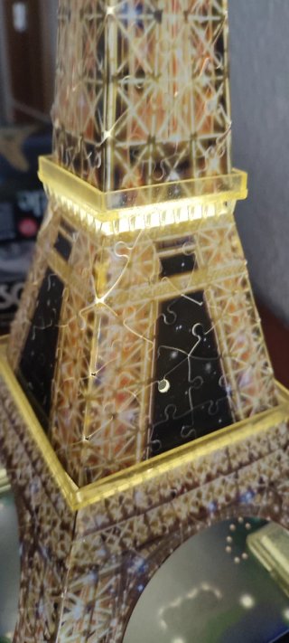 Puzzle 3D Torre Eiffel con Luz LED Night Edition