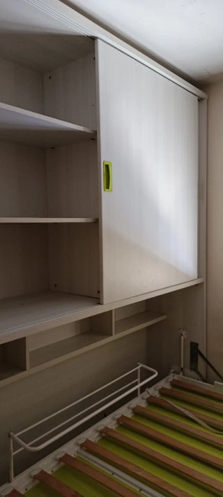 Armario juvenil con cama abatible