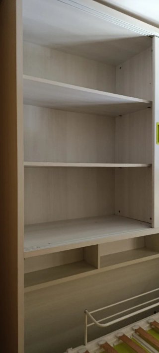 Armario juvenil con cama abatible