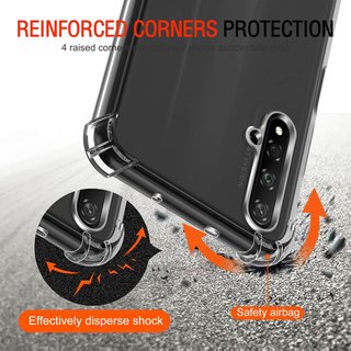 Funda Transparente Esquinas Reforzadas Huawei Hono