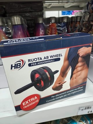 Ruota AB Wheel Per Addominali HB Sport Ab Roller