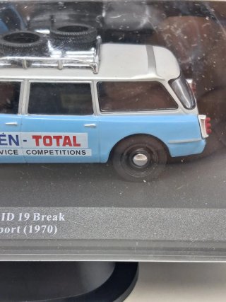 Citroen ID 19 Break DeA RallyAssistance 1:43 nuova