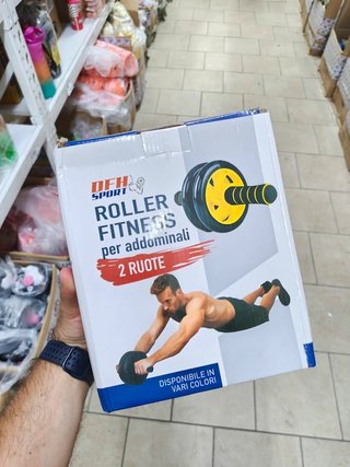 Roller Fitness Per Addominali 2 Ruote DFH Sport