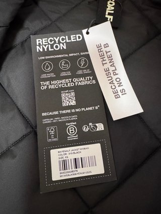 Chaqueta Ecoalf Mujer Negra