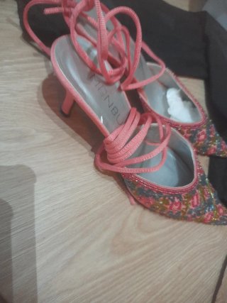 Zapatillas Menbur fiesta pedrería