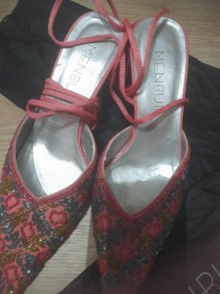 Zapatillas Menbur fiesta pedrería