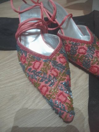 Zapatillas Menbur fiesta pedrería
