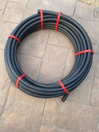 Tubería PE100 20mm 10 bar 25 metros. Banda azul
