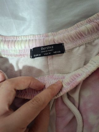 Pantalón corto rosa