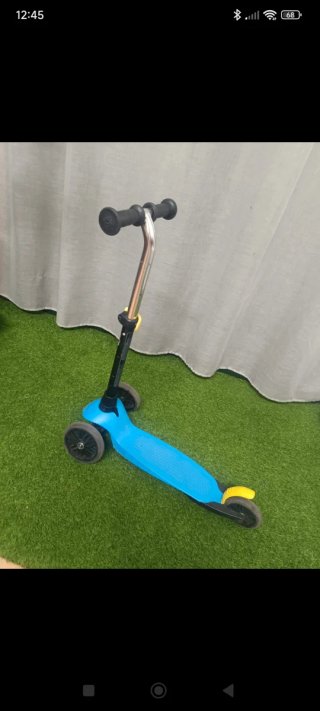 Patinete 3 Ruedas Azul