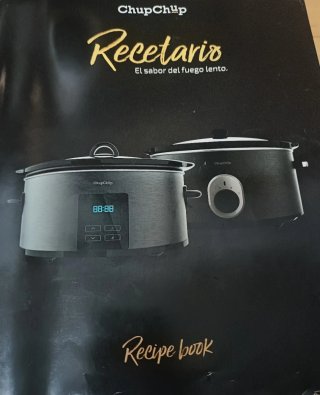 Olla Cocción Lenta Tapa Cristal