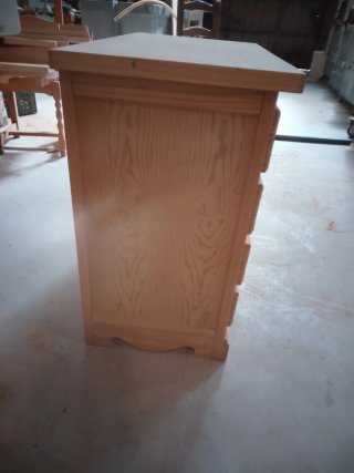 Cómoda de madera 4 cajones