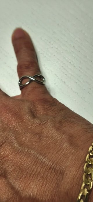 Anillo Infinito Plata 925