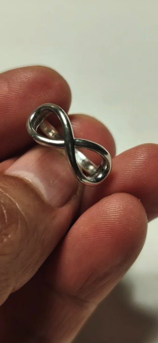 Anillo Infinito Plata 925