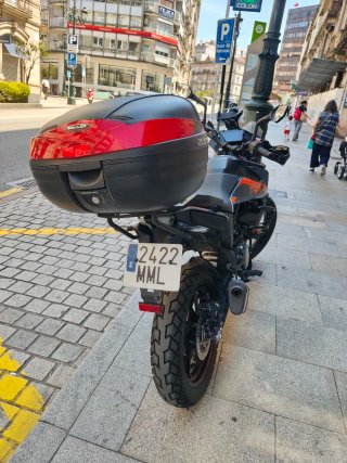KTM 390 Adventure gris/naranja