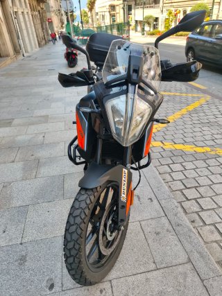 KTM 390 Adventure gris/naranja