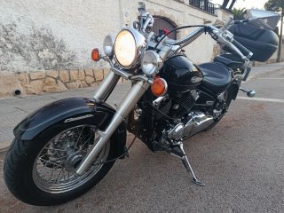 Yamaha Dragstar 650 Custom Negra