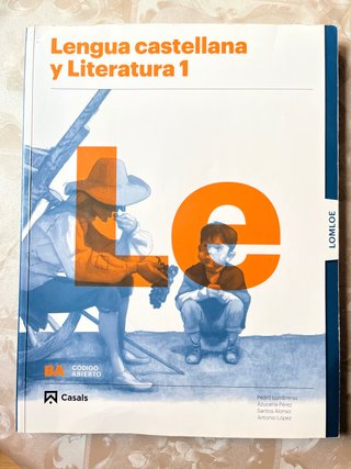Lengua castellana y literatura 1, Le Bachillerato
