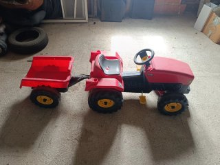 Tractor con remolque