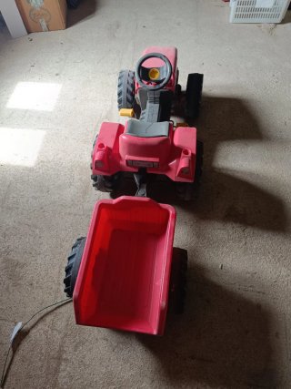 Tractor con remolque