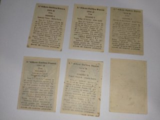 Cromos Gallina Blanca 1949
