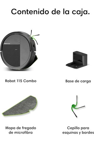 Robot Aspirador y friegas iRobot Roomba 115 Combo
