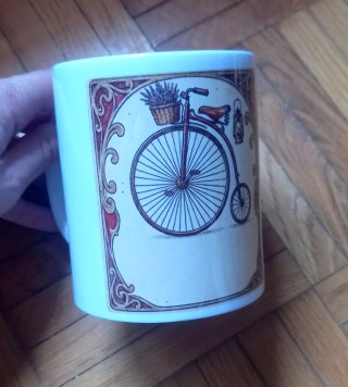 Taza A veces hay que mirar hacia atrás