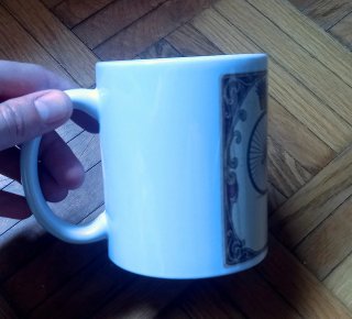 Taza A veces hay que mirar hacia atrás