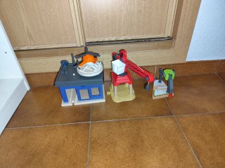 Tren de madera - Maqueta