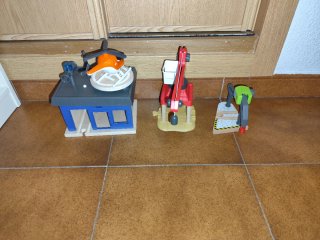 Tren de madera - Maqueta
