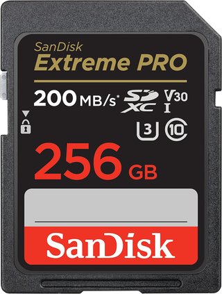 Tarjeta SD SanDisk Extreme PRO 256GB