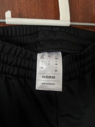 Pantalón Chándal Adidas Negro
