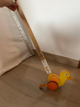 Andador Pato Hape de Madera