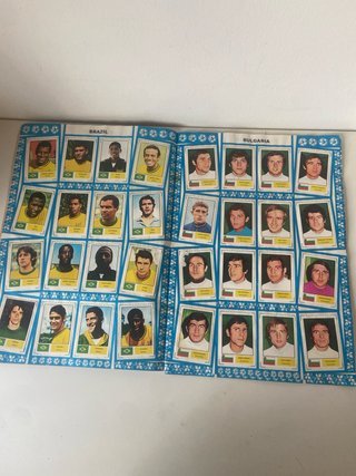 Album Cromos Mundial 1974. Faltan 2 cromos