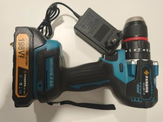 Taladro DDF 487 Adaptador para batería Makita 18v