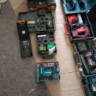 herramientas eléctricas, todo junto o por separado