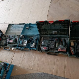 herramientas eléctricas, todo junto o por separado