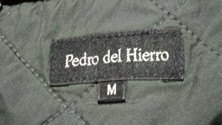 Chaqueta acolchada Pedro del Hierro M verde caza