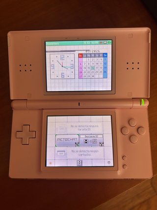 Nintendo DS Lite Rosa + Juegos y Accesorios